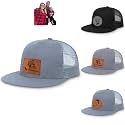 Personalized Kid Engraved Photo Baseball Cap: Custom Gray-Black Sun Hat - Adjustable Snapback Trucker Caps for Child
