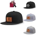 Personalized Kid Engraved Photo Baseball Cap: Custom Gray-Black Sun Hat - Adjustable Snapback Trucker Caps for Child