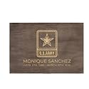 Personalized Line of Duty Memorial Box for Fallen Heroes &amp; First Responders