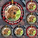 Personalized in Loving Memory Pet Ornament - Dog Cat Rabbit Memorial, 2026 Christmas Photo Ornament, You Would Have Lived Forever, Cat Sympathy Gift, Picture Remembrance Keepsake, Pet Loss Decor
