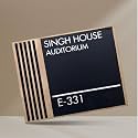 Personalized Luxury Door Name Plates for Home Entrance (30x30 Cm) with 3D Letters- Ideal for Home, Office and Outdoor Entrances Hotel name plates Nameplate for home entrance