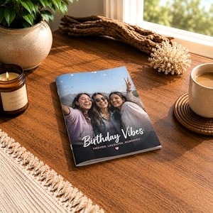 personalized magazine - a5 size - 24 pages - 300 gsm pages - best gift for birthday wedding and other special occasions
