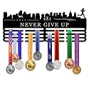 Personalized Medal Hanger Display - Custom Name Medal Holder Rack Wall Mount Decor, Trophy Shelf Tiered Award Rack Award Ribbon Hanger, Women Sports Medal Holder Rack for Dancing, Cheer, Ballet