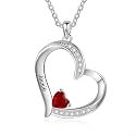 Personalized Mother Necklace with Birthstones Engraved 1-6 Names Birthstone Necklace for Women Mom Customized Jewelry Gift for Wife Mothers Day