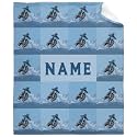 Personalized Motorcycle Dirt Bike Blanket Custom Motorcycle Blanket