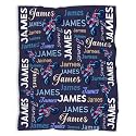 Personalized Motorcycle Dirt Bike Blanket Custom Motorcycle Blanket