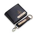 Personalized Name amp Charm Leather Wallet amp