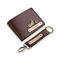 Personalized Name amp Charm Leather Wallet amp
