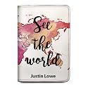 Personalized Passport Holder - Custom Vegan Leather RFID Passport Cover