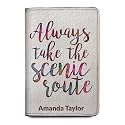 Personalized Passport Holder - Custom Vegan Leather RFID Passport Cover
