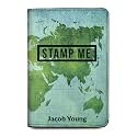Personalized Passport Holder - Custom Vegan Leather RFID Passport Cover