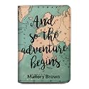 Personalized Passport Holder - Custom Vegan Leather RFID Passport Cover
