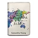 Personalized Passport Holder - Custom Vegan Leather RFID Passport Cover