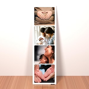 personalized photostrip collage photo frame  magnetic  capture memories like familyanniversarybirthdayvalentines day customized gift