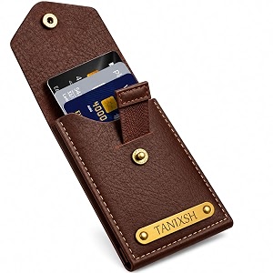 Personalized Slim Wallet for Men Card