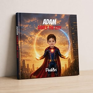 Personalized Superhero Storybook for Kids Custom
