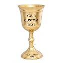 Personalized Vintage Chalice Goblet - Medieval Royal Cups (Engraved Goblet)