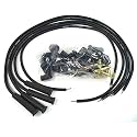 Pertronix 8042VW Flame-Thrower Black Universal 180 Degree 8mm 4 Cylinder Spark Plug Wire