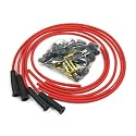 Pertronix 8044VW Flame-Thrower Red Universal 180 Degree 8mm 4 Cylinder Spark Plug Wire