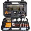 PERWIN Universal Gun Cleaning Kit for All Caliber Pistol Rifle Handgun Shotgun Hunting Cleaning Kit with Brass Rods and Tough Carrying Case, Gun Accessories Gifts for Men