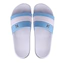 PERY-PAO Mens Stylish Sliders Black Grey Sky