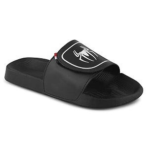PERY-PAO Sliders Mens White Black Grey Stylish