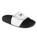 PERY-PAO Sliders Mens White Black Grey Stylish