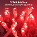 PESCA 40 LEDs 11 m Red, Green, Blue Steady String Rice Lights (Pack of 3)