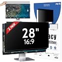Peslv 2-Pack 28 Inch 16:9 Computer Monitor Privacy Screen, WxH:621 * 342mm