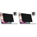 Peslv Magnetic Privacy Screen for Macbook Air 13 Inch (2018-2021, M1) / Macbook Pro 13 in (2016-2022, M1, M2), Removable Anti Blue Light Glare Filter for Mac 13In Laptop (Pack of 2)