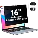 Peslv Magnetic Privacy Screen for MacBook Pro 16 Inch