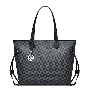 pesoma faux leather women handbags shoulder hobo bag purse with long strapfits up to 12934 tablet15634 purse square pink black-aa