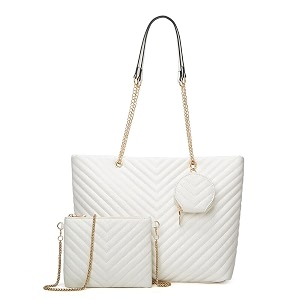 pesoma women39s medium satchel bag  hand bag  ladies purse handbag  women purse white-v