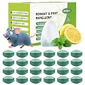 Pest Rodent Repellent, 28 Pack Natural Peppermint Oil Packs Keep Mice, Rats, Spiders, Roaches, Ants, Bugs, and Squirrels Away from Home and Garden Safe for Family or Pets