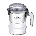500ml Stainless Steel Chutney Jar with Lid Lock | Compatible with Sujatha 900W Mixer Grinder Models | White.