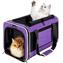 GAPZER Large Cat Carrier Soft, Collapsible Travel Pet Carry Bag, Small Dogs