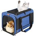 GAPZER Large Cat Carrier Soft, Collapsible Travel Pet Carry Bag, Small Dogs