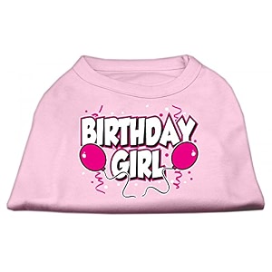 mirage pet products 18-inch birthday boy screen print shirts xx-large brown