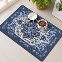 Pet Feeding Mat for Floors Waterproof Dog Mat for Food and Water Absorbent Quick Dry Non Slip mat for Cat Bowls