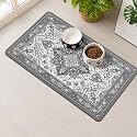 Pet Feeding Mat for Floors Waterproof Dog Mat for Food and Water Absorbent Quick Dry Non Slip mat for Cat Bowls