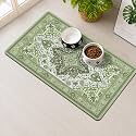 Pet Feeding Mat for Floors Waterproof Dog Mat for Food and Water Absorbent Quick Dry Non Slip mat for Cat Bowls