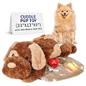 Pet Fit For Life Cuddle Pup Toy with Heartbeat & Heat Pack - 23" Long Large