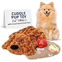 Pet Fit For Life Cuddle Pup Toy with Heartbeat &amp; Heat Pack - 12" Long Small