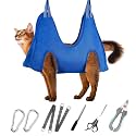 Ateson Pet Grooming Hammock Harness for Cats &amp; Extra-Small Dogs, Size XS