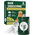 Pet Hair Remover for Laundry - Dog & Cat, 96.7% Hair Dissolution, Detergent + Stain Remover, 6-Month Supply, HE/Top/Front-Load Compatible, Removes Residue & Odors, Septic Safe