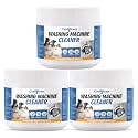 Pet Hair Washing Machine Cleaner Powder, Enzyme Action Removes Odor Causing Residue and Grime Deep Inside Pump, HE Front and Top Load Washer Descaler, Septic Safe (3 Pack)