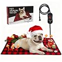 Pet Heating Pad for Cats & Dogs, Adjustable Heat & Timer, 27.6" x 15.7"