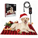 Pet Heating Pad for Cats & Dogs, Adjustable Heat & Timer, 35.4" x 23.6"