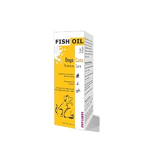 pet likes fish oil premium skin care for dogs amp cat very high omega 3 amp 6 200 ml