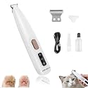 Pet Micro Precision Trimmer, 0.71-Inch Blade, Cordless Paw Clipper